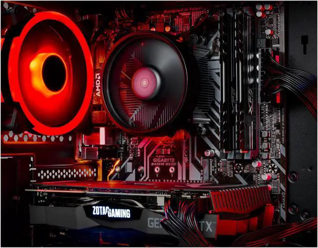 Alt view image 9 of 12 - Skytech Chronos Mini - Ryzen 7 3700X, RTX 2070 SUPER, 1 TB SSD, 16 GB DDR4, Stock RGB Heatsink, Windows 10 Home, 802.11ac Wi-Fi - Gaming Desktop (ST-Chronosmini-0072)
