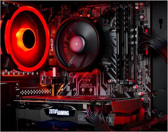 Alt view image 9 of 11 - Skytech Chronos Mini Gaming Computer PC Desktop - Ryzen 7 3700X 3.6 GHz, RTX 2080 Super 8 GB, 1 TB SSD, 16 GB DDR4 3000 MHz, Stock RGB Heatsink, Windows 10 Home 64-bit, 802.11ac Wi-Fi, 600W White PSU, Front Mesh