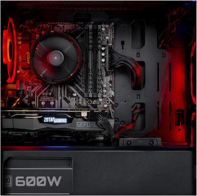 Alt view image 10 of 11 - Skytech Chronos Mini Gaming Computer PC Desktop - Ryzen 7 3700X 3.6 GHz, RTX 2080 Super 8 GB, 1 TB SSD, 16 GB DDR4 3000 MHz, Stock RGB Heatsink, Windows 10 Home 64-bit, 802.11ac Wi-Fi, 600W White PSU, Front Mesh