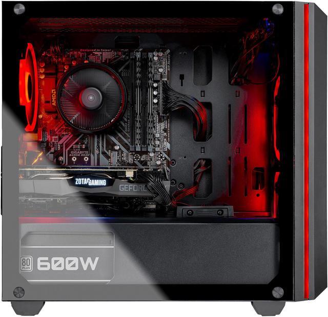 Alt view image 8 of 11 - Skytech Chronos Mini Gaming Computer PC Desktop - Ryzen 7 3700X 3.6 GHz, RTX 2080 Super 8 GB, 1 TB SSD, 16 GB DDR4 3000 MHz, Stock RGB Heatsink, Windows 10 Home 64-bit, 802.11ac Wi-Fi, 600W White PSU, Front Mesh