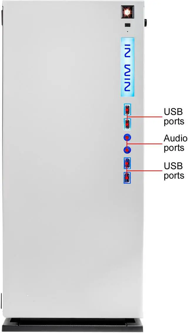 Alt view image 4 of 10 - Skytech OMEGA Gaming PC Desktop - Intel Core i9 10900K 3.70 GHz, RTX 3090 24 GB, 32 GB 3600 RGB MEM, 1 TB NVMe, Z490 Motherboard, White