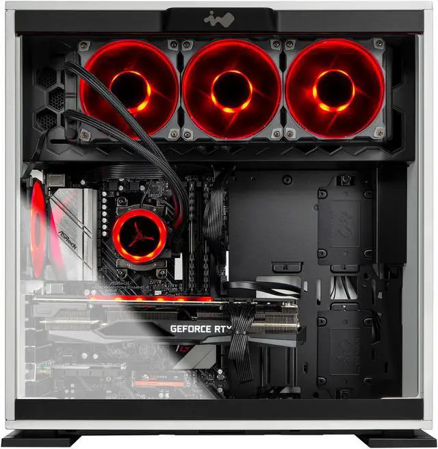 Alt view image 5 of 7 - Skytech OMEGA Gaming PC Desktop - AMD Ryzen 7 5800X 3.80 GHz, RTX 3070 8 GB GDDR6, 1 TB Gen4 SSD, 16 GB DDR4 3200, X570 Motherboard, 750W Gold PSU, 360mm AIO, AC Wi-Fi, Windows 10 Home 64-bit