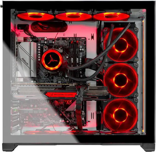 Alt view image 3 of 6 - Skytech Prism II Gaming PC Desktop - AMD Ryzen 7 5800X 3.80 GHz, AMD 6800 XT 16 GB GDDR6, 1 TB Gen4 SSD, 16 GB DDR4 3200, X570 Motherboard, 750W Gold PSU, 360mm AIO, AC Wi-Fi, Windows 10 Home 64-bit