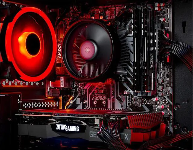 Alt view image 5 of 8 - Skytech Gaming Desktop Chronos Mini AMD Ryzen 3 3100 8GB DDR4 500GB SSD GeForce GTX 1650 Windows 10 Home 64-bit