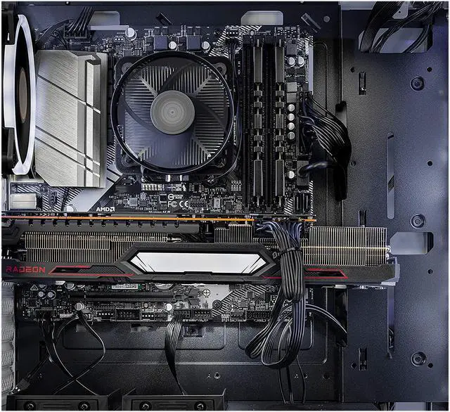 Alt view image 6 of 7 - Skytech Chronos - AMD Ryzen 7 3700X - Radeon RX 6700 XT - 16GB DDR4 3200 - 1TB SSD - B550M MB - 750W Gold PSU -  ARGB Fans - AC WiFi - Windows 10 Home - Gaming Desktop