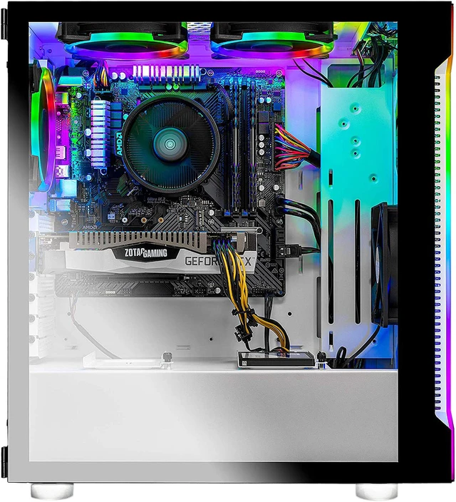 Refurbished: SkyTech Archangel 3.0 Gaming Computer PC Desktop - Ryzen 5 ...