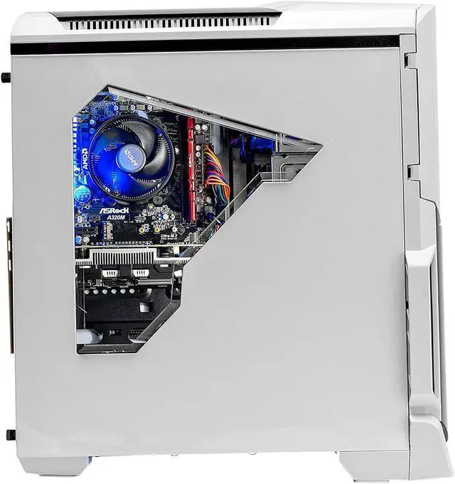 Alt view image 3 of 5 - Skytech Gaming Desktop Archangel ST-ARCH-1200-1050Ti-4G-R AMD Ryzen 3 1200 8GB DDR4 1TB HDD GeForce GTX 1050 Ti Windows 10 Home 64-bit