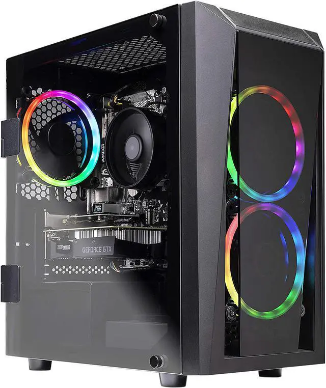 Main image of Skytech Gaming Desktop Blaze II ST-Blaze-II-0107-R Intel Core i7-2600 16GB DDR4 500GB SSD GeForce GTX 1660 Windows 10 Home 64-bit