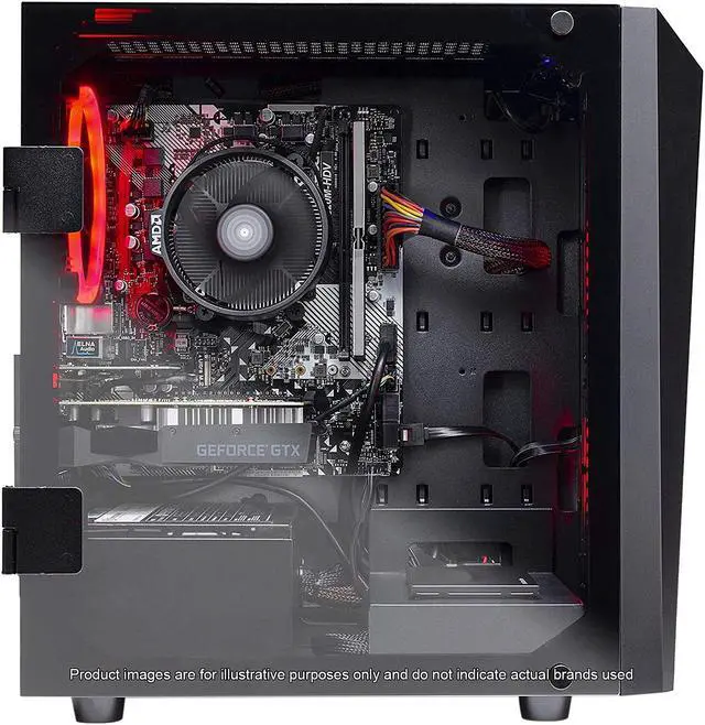 Alt view image 3 of 4 - Skytech Gaming Desktop Blaze II ST-Blaze-II-0107-R Intel Core i7-2600 16GB DDR4 500GB SSD GeForce GTX 1660 Windows 10 Home 64-bit