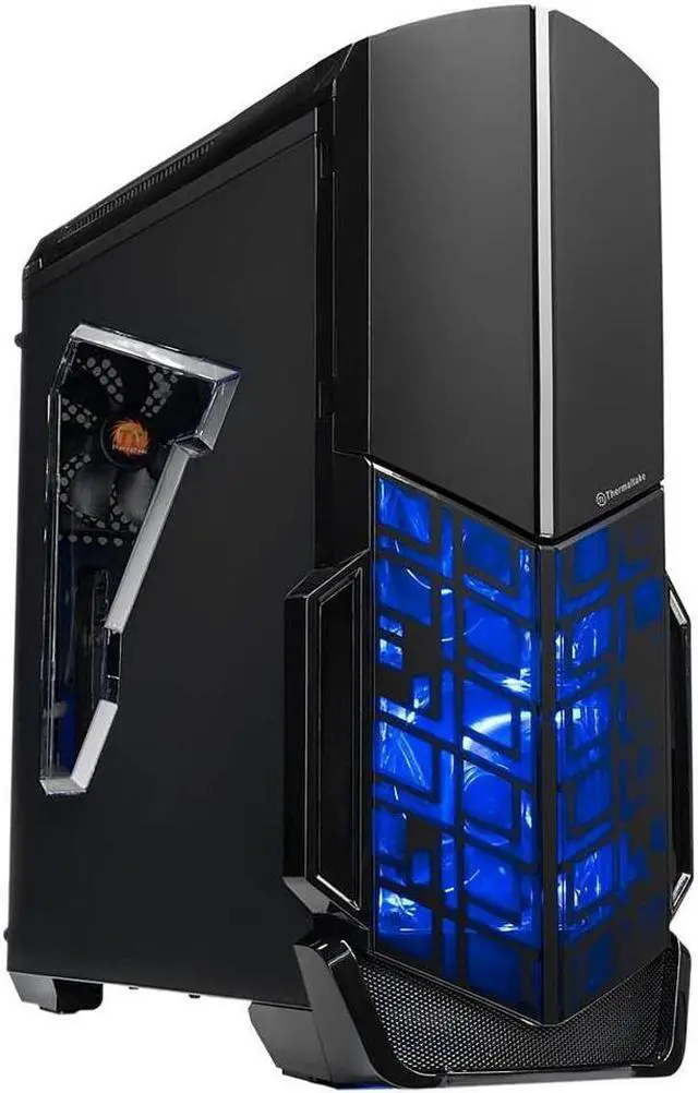 Alt view image 2 of 5 - Skytech Shadow Gaming Computer PC Desktop - Ryzen 3 1200 4-Core 3.1 GHz, GTX 1050Ti 4GB, 1TB Hard Drive, 8GB DDR4 2400, RGB Fans, AC WiFi, Windows 10 Home 64-bit, Black (Refurbished)
