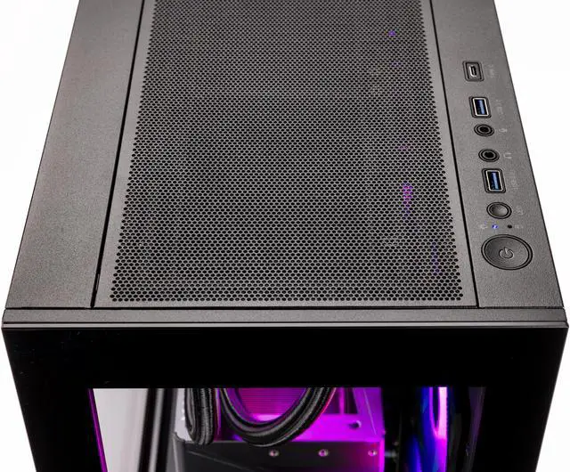 Alt view image 5 of 13 - Skytech Azure 2 Gaming PC Desktop - Intel Core i9 12900K 3.2 GHz, NVIDIA RTX 4070, 1TB NVMe SSD, 16GB DDR4 RAM 3200, 750W GOLD PSU, 360mm AIO, Wi-Fi, Windows 11 Home 64-bit