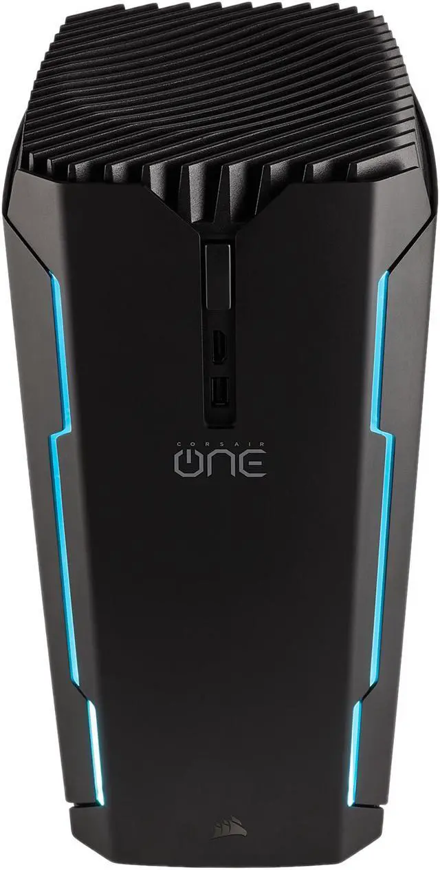 Alt view image 5 of 7 - CORSAIR ONE PRO Compact Gaming PC CS-9000011-NA Intel Core i7 7th Gen 7700K (4.20 GHz) 16 GB DDR4 2 TB HDD 480 GB M.2 SSD NVIDIA GeForce GTX 1080 Windows 10 Home 64-Bit