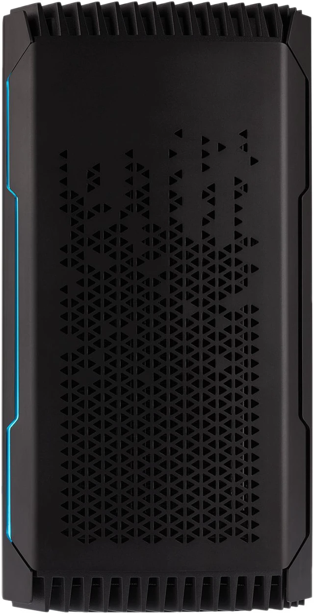 Alt view image 2 of 6 - Corsair Compact Gaming PC ONE PRO CS-9000015-NA Intel Core i7-7700K 32GB DDR4 2TB HDD 480 GB M.2 SSD GeForce GTX 1080 Windows 10 Home 64-bit