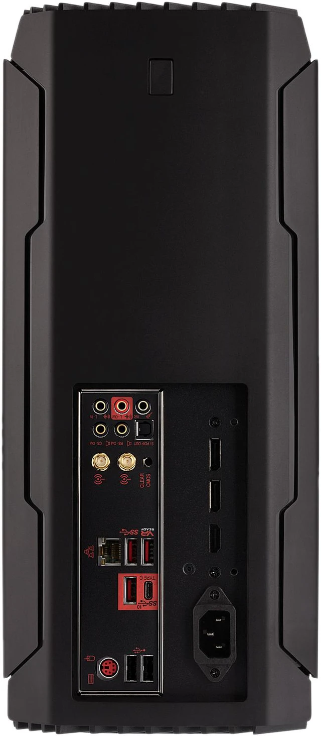Alt view image 3 of 6 - Corsair Compact Gaming PC ONE PRO CS-9000015-NA Intel Core i7-7700K 32GB DDR4 2TB HDD 480 GB M.2 SSD GeForce GTX 1080 Windows 10 Home 64-bit