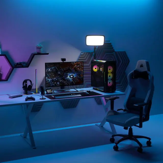Alt view image 7 of 7 - Corsair Gaming Desktop VENGEANCE i8200 CS-9060010-NA Intel Core i9-14900KF 64GB DDR5 4TB PCIe SSD GeForce RTX 4090 Windows 11 Pro 64-bit