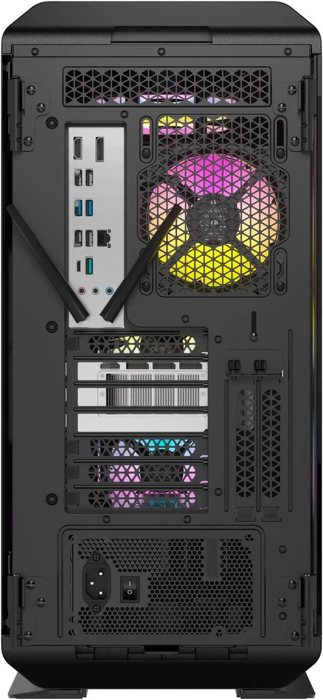 Alt view image 4 of 7 - Corsair Gaming Desktop VENGEANCE i8200 CS-9060010-NA Intel Core i9-14900KF 64GB DDR5 4TB PCIe SSD GeForce RTX 4090 Windows 11 Pro 64-bit