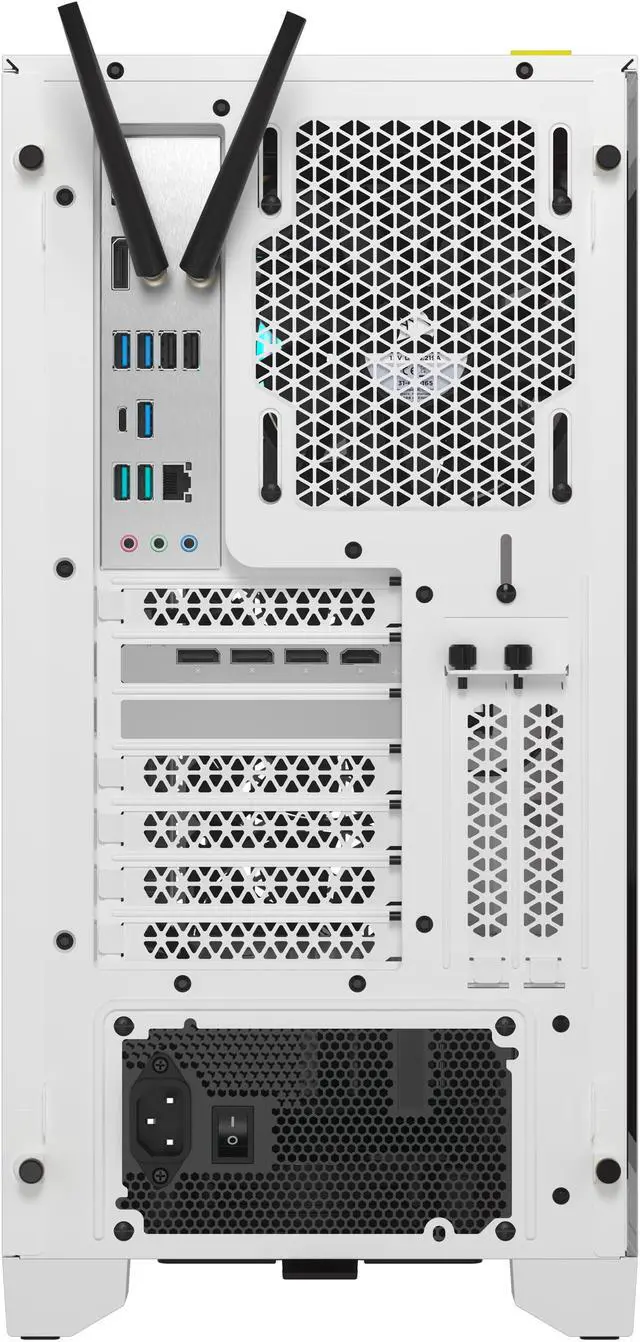 Alt view image 8 of 8 - Corsair Gaming Desktop VENGEANCE i7500 CS-9050094-NA Intel Core i5-14600KF 32GB DDR5 1TB PCIe SSD GeForce RTX 4070 SUPER Windows 11 Home 64-bit