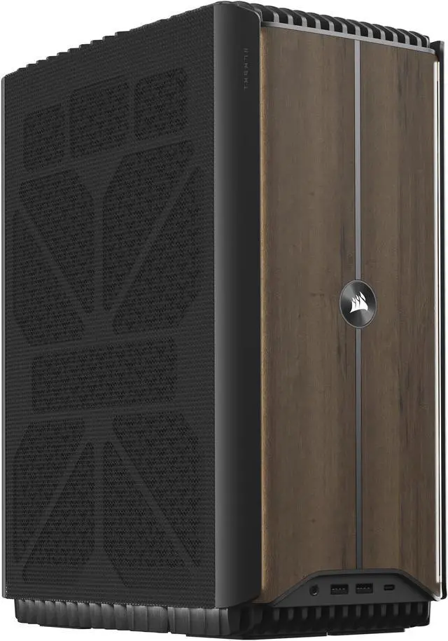 Main image of Corsair ONE i500 Gaming Desktop Wood Dark CS-9020038-NA Intel Core i9-14900K 32GB DDR5 2 TB PCIe SSD GeForce RTX 4080 SUPER Windows 11 Home 64-bit