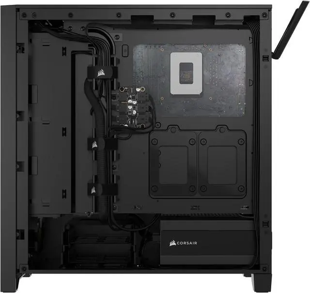 Alt view image 7 of 8 - CORSAIR VENGEANCE i7400 Gaming PC, Liquid Cooled Intel Core i9-12900K, NVIDIA GeForce RTX RTX 4090, 2TB M.2, 64GB CORSAIR VENGEANCE RGB DDR5 Memory