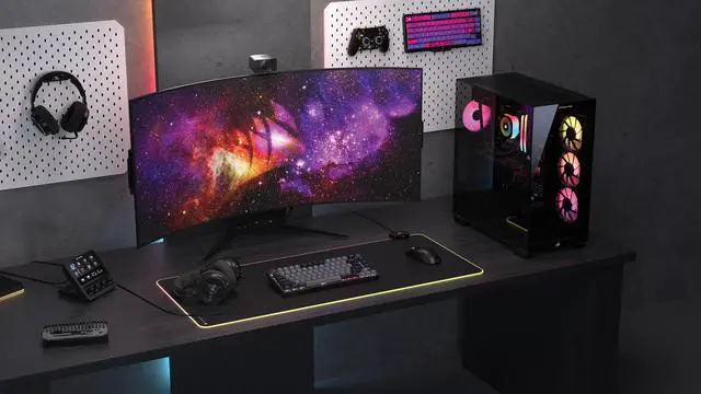 Alt view image 8 of 10 - CORSAIR VENGEANCE i7500 Series Gaming PC - Liquid Cooled Intel Core i9-14900KF CPU - NVIDIA GeForce RTX 5080 Graphics - 32GB CORSAIR VENGEANCE RGB DDR5 Memory