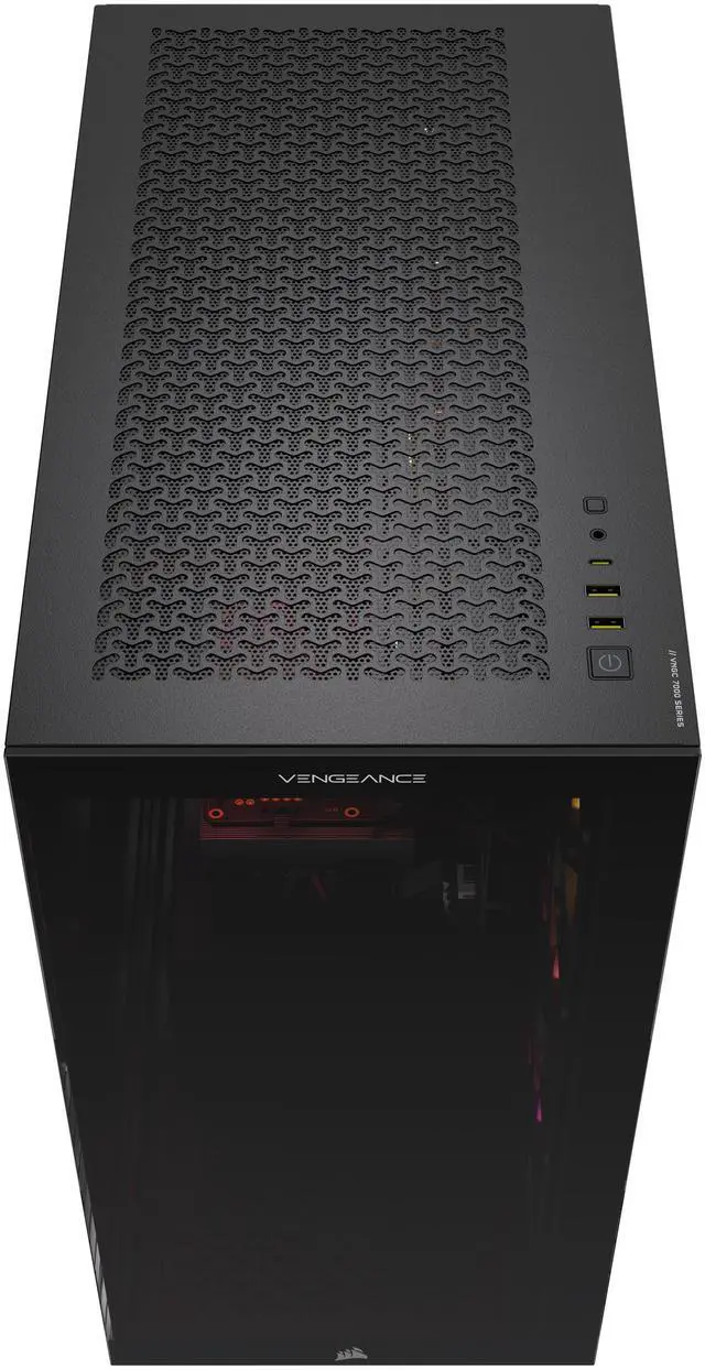 Alt view image 10 of 10 - CORSAIR VENGEANCE i7500 Series Gaming PC - Liquid Cooled Intel Core i9-14900KF CPU - NVIDIA GeForce RTX 5080 Graphics - 32GB CORSAIR VENGEANCE RGB DDR5 Memory