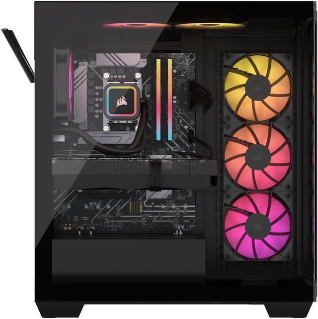 Alt view image 5 of 8 - CORSAIR VENGEANCE i7500 Series Gaming PC - Liquid Cooled Intel Core i7-14700KF CPU - NVIDIA GeForce RTX 5070Ti Graphics - 32GB CORSAIR VENGEANCE RGB DDR5 Memory
