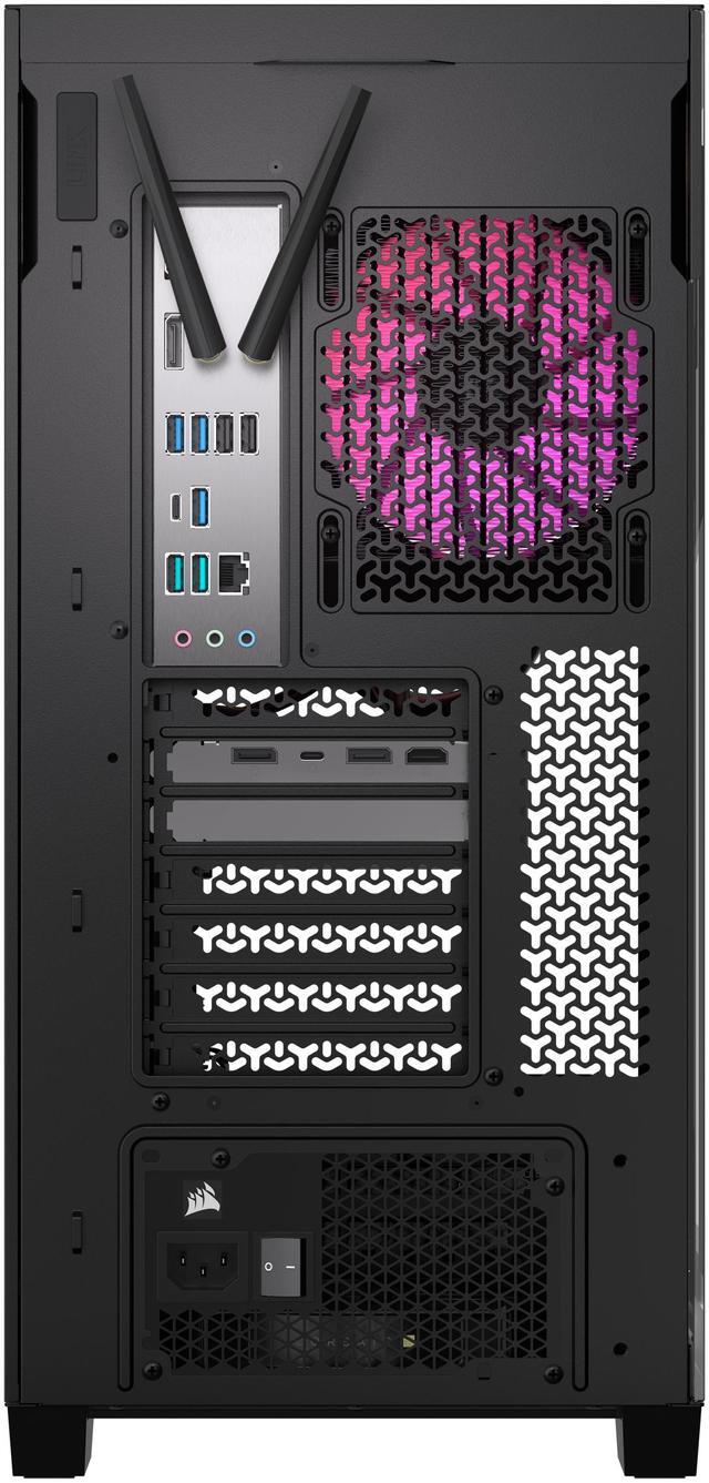 Alt view image 6 of 8 - CORSAIR VENGEANCE i7500 Series Gaming PC - Liquid Cooled Intel Core i7-14700KF CPU - NVIDIA GeForce RTX 5070Ti Graphics - 32GB CORSAIR VENGEANCE RGB DDR5 Memory