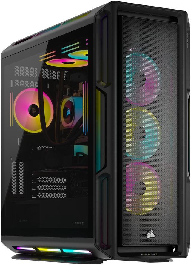 CORSAIR VENGEANCE i8200 Series Gaming PC - Liquid Cooled Intel Core i9 14900KF CPU - NVIDIA GeForce RTX 5080 Graphics - 64GB CORSAIR DOMINATOR