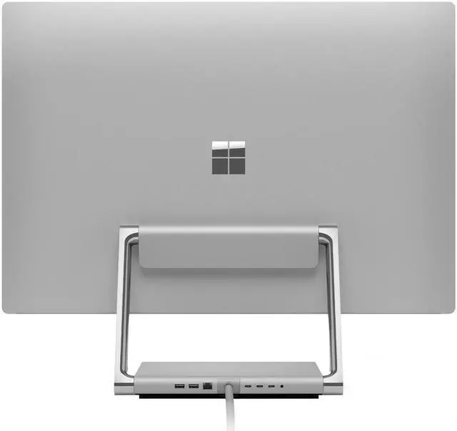 Alt view image 2 of 11 - Microsoft Surface Studio 2+ All-in-One Computer -  28" 4K Touchscreen Display - Intel Core i7 11th Gen i7-11370H Quad-core (4 Core) 3 GHz - 32 GB RAM DDR4 - 1 TB SSD - Silver  SBG-00001