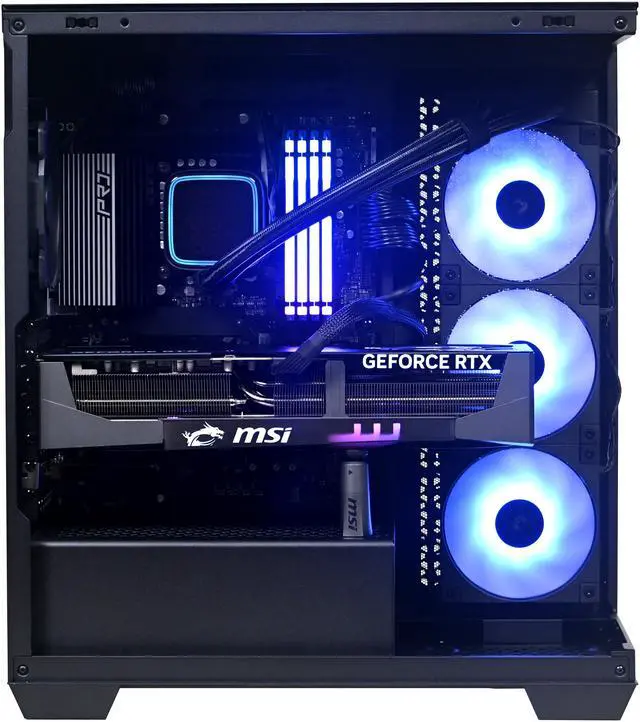 Alt view image 2 of 3 - Stoneforged Eternelle Gaming PC, Intel Core Ultra 9 285K, NVIDIA GeForce RTX 5090, 64GB DDR5-6000, 2TB SSD NVMe, 1200W 80+ Gold, Windows 11 Home