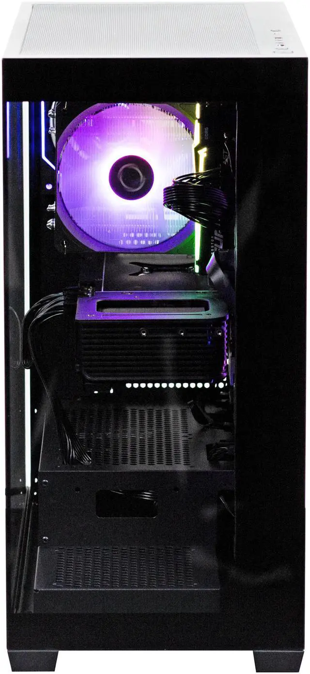 Alt view image 8 of 8 - Stoneforged Crescent Gaming PC, AMD Ryzen 7 7700X, AMD Radeon RX 9070 XT, 32GB DDR5, 1TB NVMe SSD, Windows 11 Home