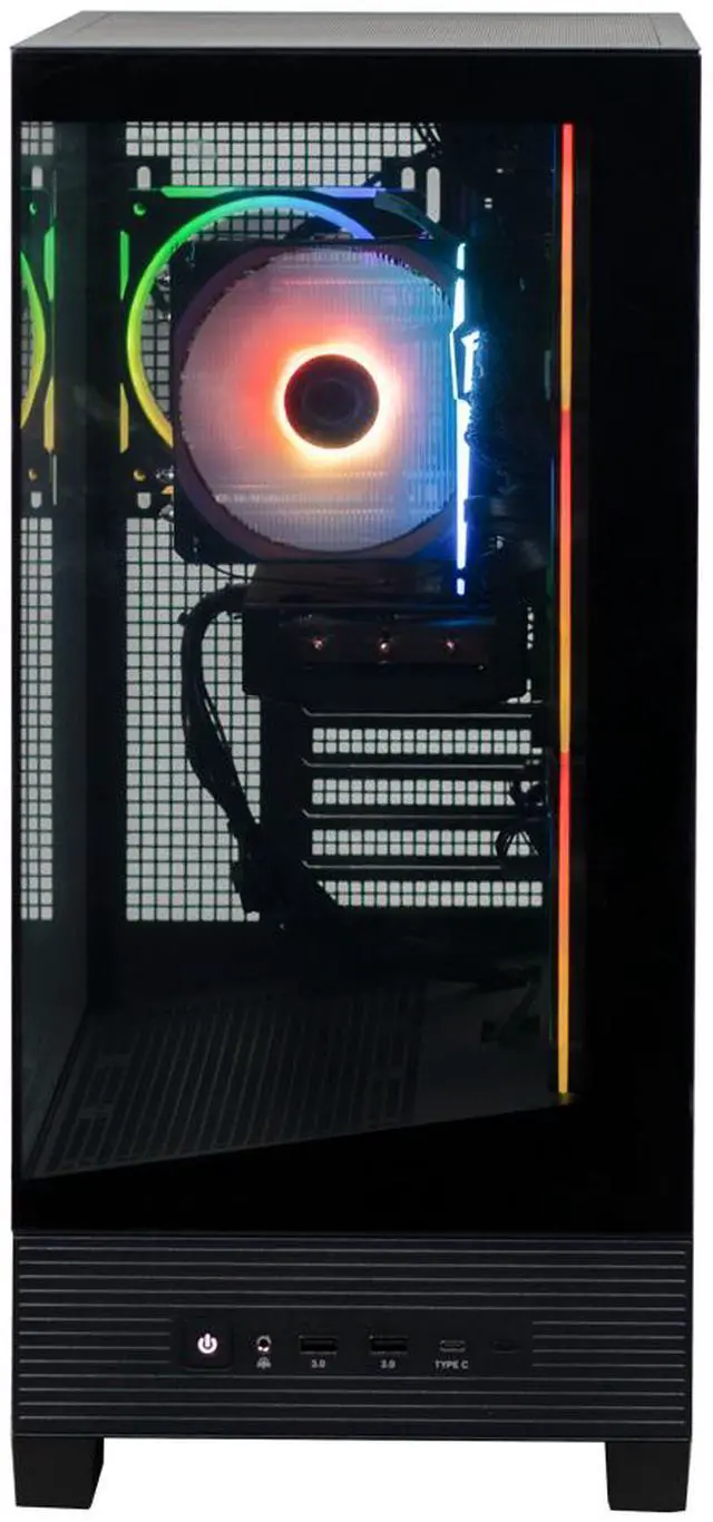 Alt view image 4 of 5 - Stoneforged Scimitar Gaming Desktop PC, Intel Core i7-14700F, NVIDIA GeForce RTX 5060, 32GB DDR5-6000, 1TB NVMe SSD, 700W, Windows 11 Home