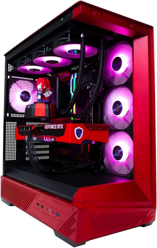 Alt view image 2 of 12 - Stoneforged MLG Edition Gaming PC, AMD Ryzen 7 7800X3D, NVIDIA GeForce RTX 5070 Ti, 32GB DDR5, 2TB SSD, Includes Wireless Gaming Mouse & Keyboard, Windows 11 Home