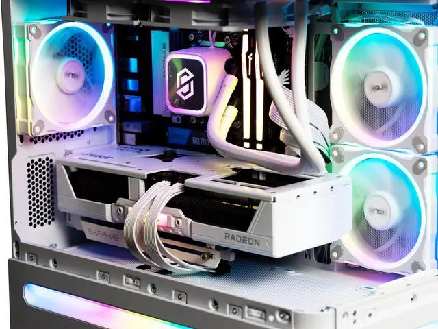 Alt view image 6 of 7 - Stoneforged Morningstar Gaming PC, AMD Ryzen 7 7700X, AMD Radeon RX 9070 XT, 32GB DDR5 6000, 2TB NVMe SSD, Windows 11 Home