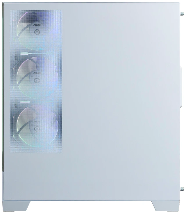 Alt view image 4 of 4 - Morningstar II 7700X3D 32GB DDR5 6000MT/s 2TB NVMe 9070 XT (white) 240mm AIO (white) 850W 80+ Gold PSU Fishbowl PC case (white)