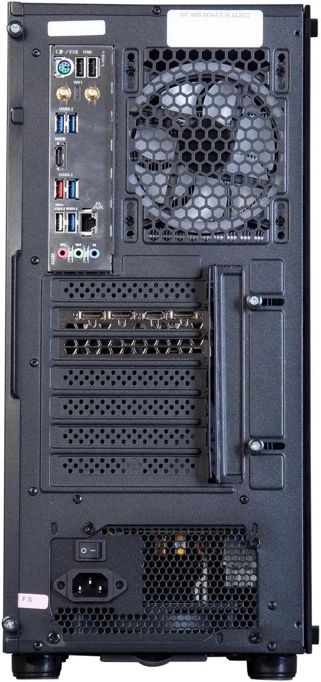 Alt view image 7 of 7 - ABS Gladiator Gaming PC - Intel i7 10700K - GeForce RTX 2070 Super - 16GB DDR4 - 1TB SSD