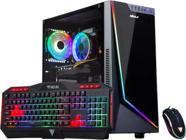 Alt view image 2 of 7 - ABS Challenger Gaming PC - Intel i3-10100 - GeForce GTX 1660 Super - 8GB DDR4 - 512GB SSD