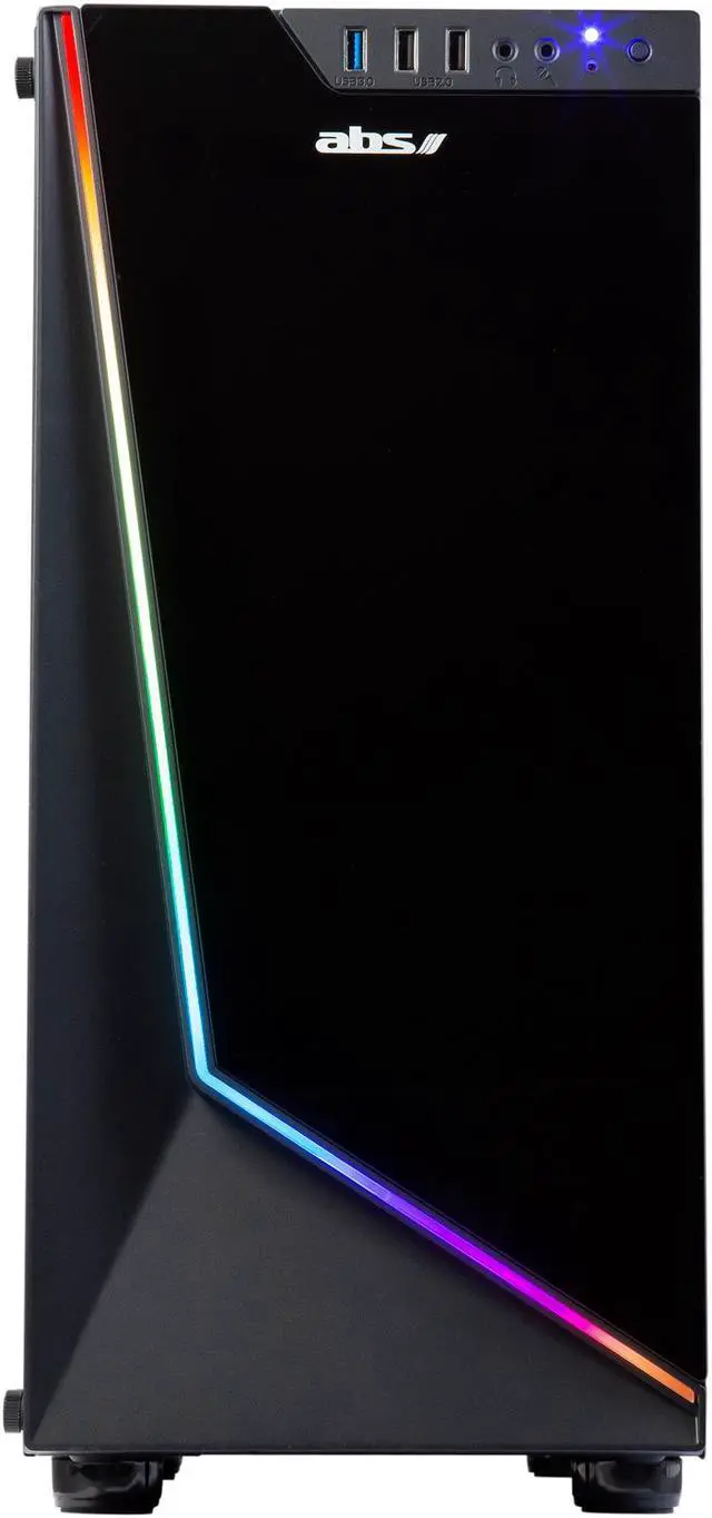 Alt view image 3 of 7 - ABS Challenger Gaming PC - Intel i3-10100 - GeForce GTX 1660 Super - 8GB DDR4 - 512GB SSD