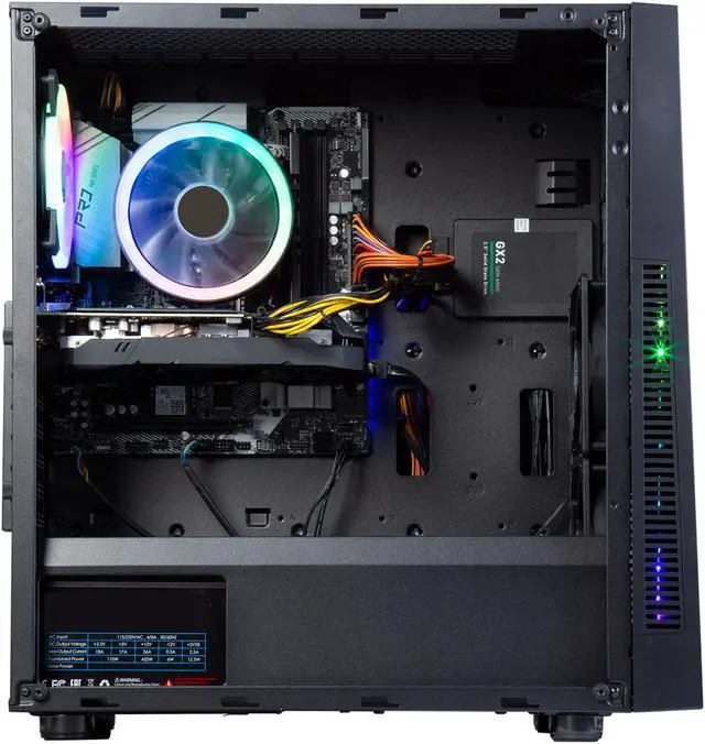 Alt view image 4 of 7 - ABS Challenger Gaming PC - Intel i3-10100 - GeForce GTX 1660 Super - 8GB DDR4 - 512GB SSD