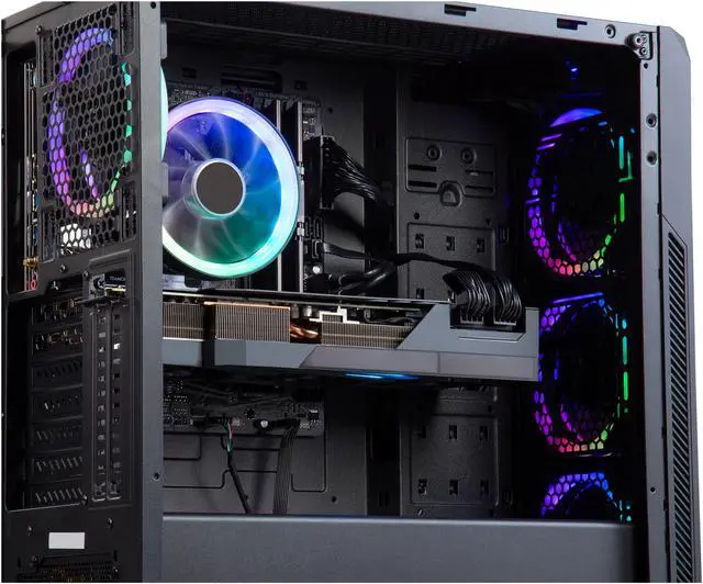 Alt view image 4 of 6 - ABS Gladiator Gaming PC - Intel i7 10700F - GeForce RTX 3080 - 16GB DDR4 3000MHz - 1TB M.2 NVMe SSD