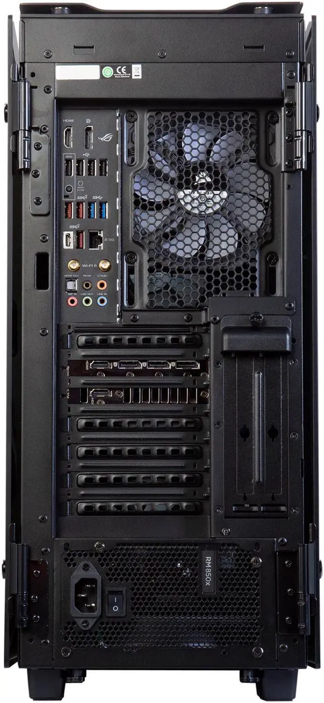 Alt view image 7 of 7 - ABS Gladiator Gaming PC - Intel i9 10850K - GeForce RTX 3080 - G.Skill TridentZ RGB 32GB DDR4 3200MHz - 1TB Intel M.2 NVMe SSD - ASUS ROG Strix LC 240 RGB AIO Cooler