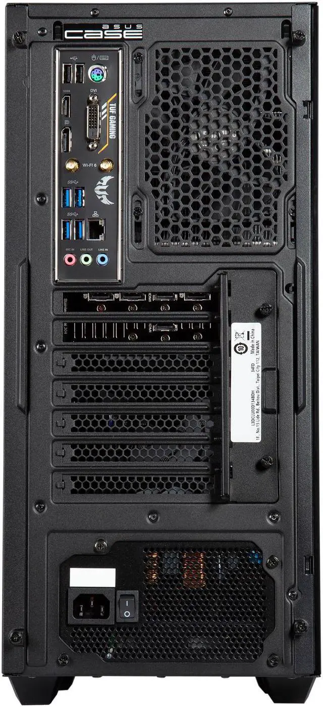 Alt view image 5 of 6 - ABS Gladiator Gaming PC - Intel i7 10700F - GeForce RTX 3070 - G.Skill Ripjaw V 16GB DDR4 3200MHz - 1TB Intel M.2 NVMe SSD