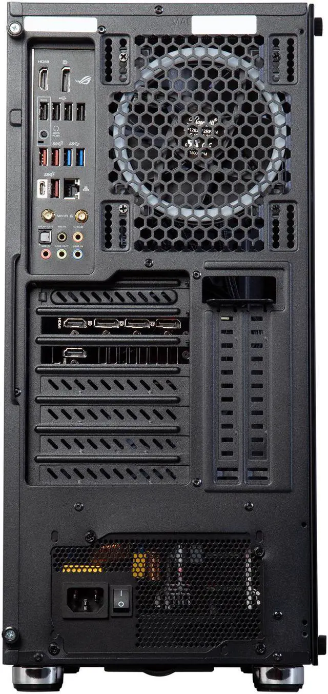 Alt view image 5 of 6 - ABS Gladiator Gaming PC - Intel i9 10850K - GeForce RTX 3080 - G.Skill TridentZ RGB 32GB DDR4 3200MHz - 1TB Intel M.2 NVMe SSD - RGB AIO 240MM