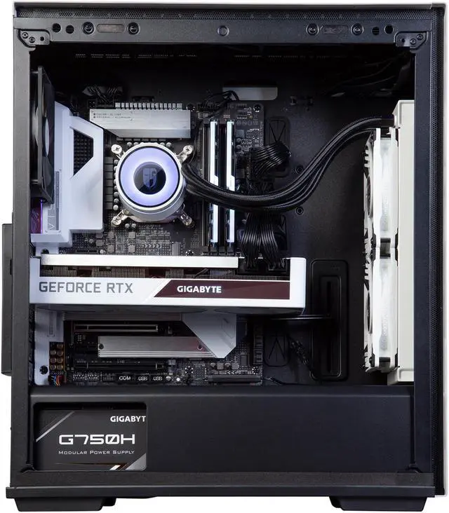 Alt view image 3 of 6 - ABS Gladiator Gaming PC - Intel i7 10700K - GeForce RTX 3070 - G.Skill TridentZ RGB 16GB DDR4 3200MHz - 1TB Intel M.2 NVMe SSD - RGB 240MM AIO CPU Cooler