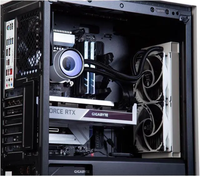 Alt view image 4 of 6 - ABS Gladiator Gaming PC - Intel i7 10700K - GeForce RTX 3070 - G.Skill TridentZ RGB 16GB DDR4 3200MHz - 1TB Intel M.2 NVMe SSD - RGB 240MM AIO CPU Cooler