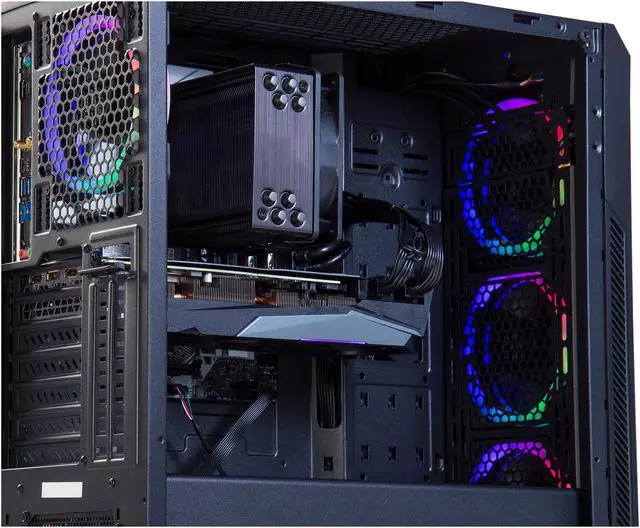 Alt view image 5 of 6 - ABS Gladiator Gaming PC - Intel i7 10700F - GeForce RTX 3070 - 16GB DDR4 3000MHz - 1TB Intel M.2 NVMe SSD