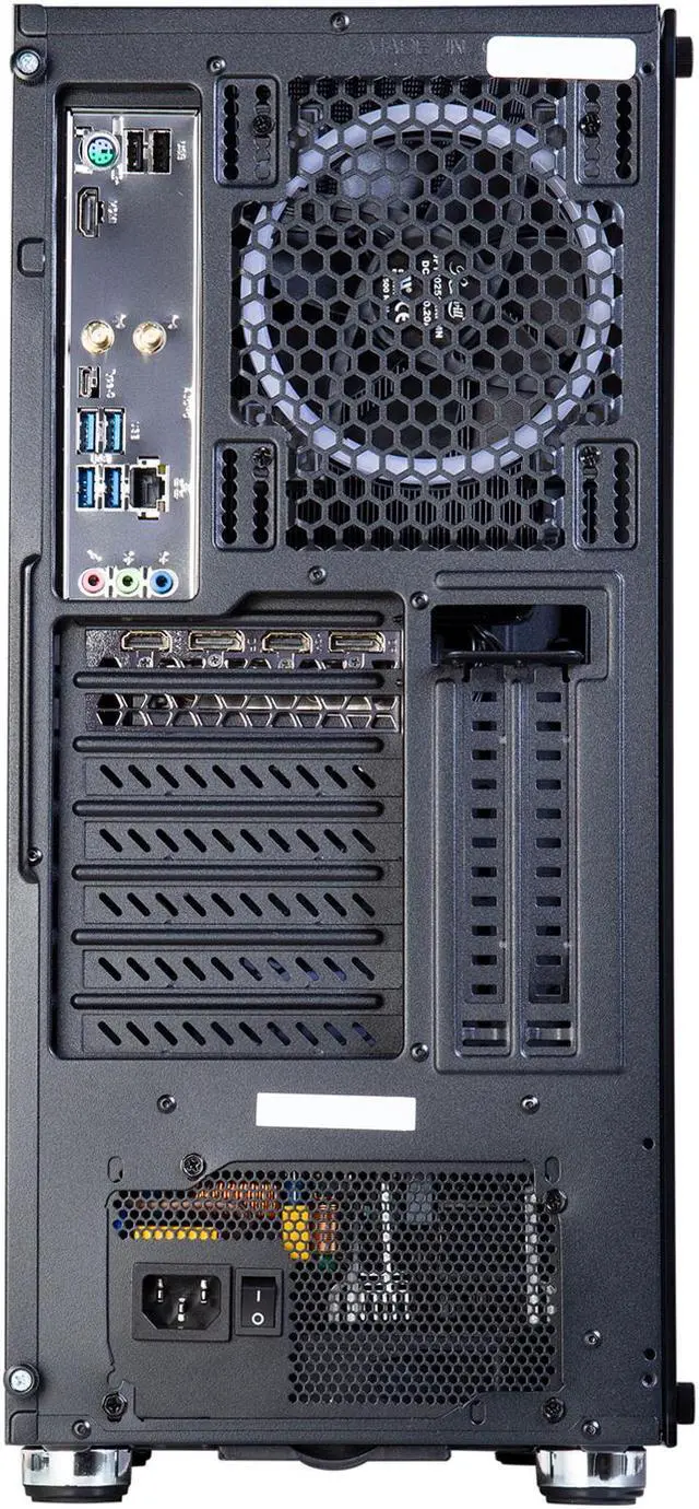 Alt view image 6 of 6 - ABS Gladiator Gaming PC - Intel i7 10700F - GeForce RTX 3070 - 16GB DDR4 3000MHz - 1TB Intel M.2 NVMe SSD