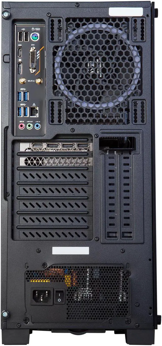 Alt view image 5 of 5 - ABS Gladiator Gaming PC - Intel i5 10400F - GeForce RTX 3070 - 16GB DDR4 3000MHz - 1TB Intel M.2 NVMe SSD