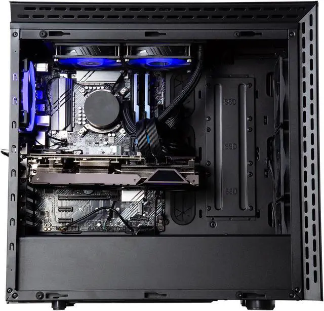 Alt view image 3 of 4 - ABS Gladiator Gaming PC - Intel i7 10700KF - GeForce RTX 3070 - G.Skill TridentZ RGB 16GB DDR4 3200MHz - 1TB Intel M.2 NVMe SSD