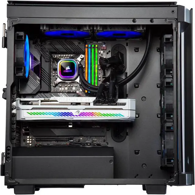 Alt view image 4 of 7 - ABS Legend Gaming PC - Intel i9 10900KF - GeForce RTX 3090 - CORSAIR Vengeance Pro RGB 32GB DDR4 3600MHz - 2TB Intel M.2 NVMe SSD - CORSAIR H115i RGB Platinum 280MM AIO